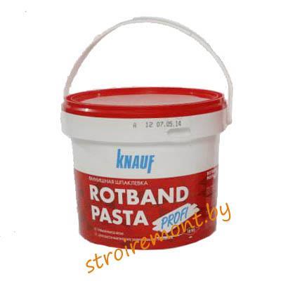 Knauf финишная Rotband Pasta шпатлевка Profi 18кг РФ