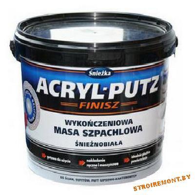 Sniezka (снежка)  Acryl-Putz финиш 5кг Беларусь