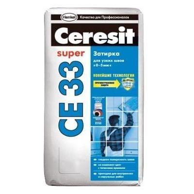 Фуга CE-33 CERESIT №04 серебристо-серая 2кг